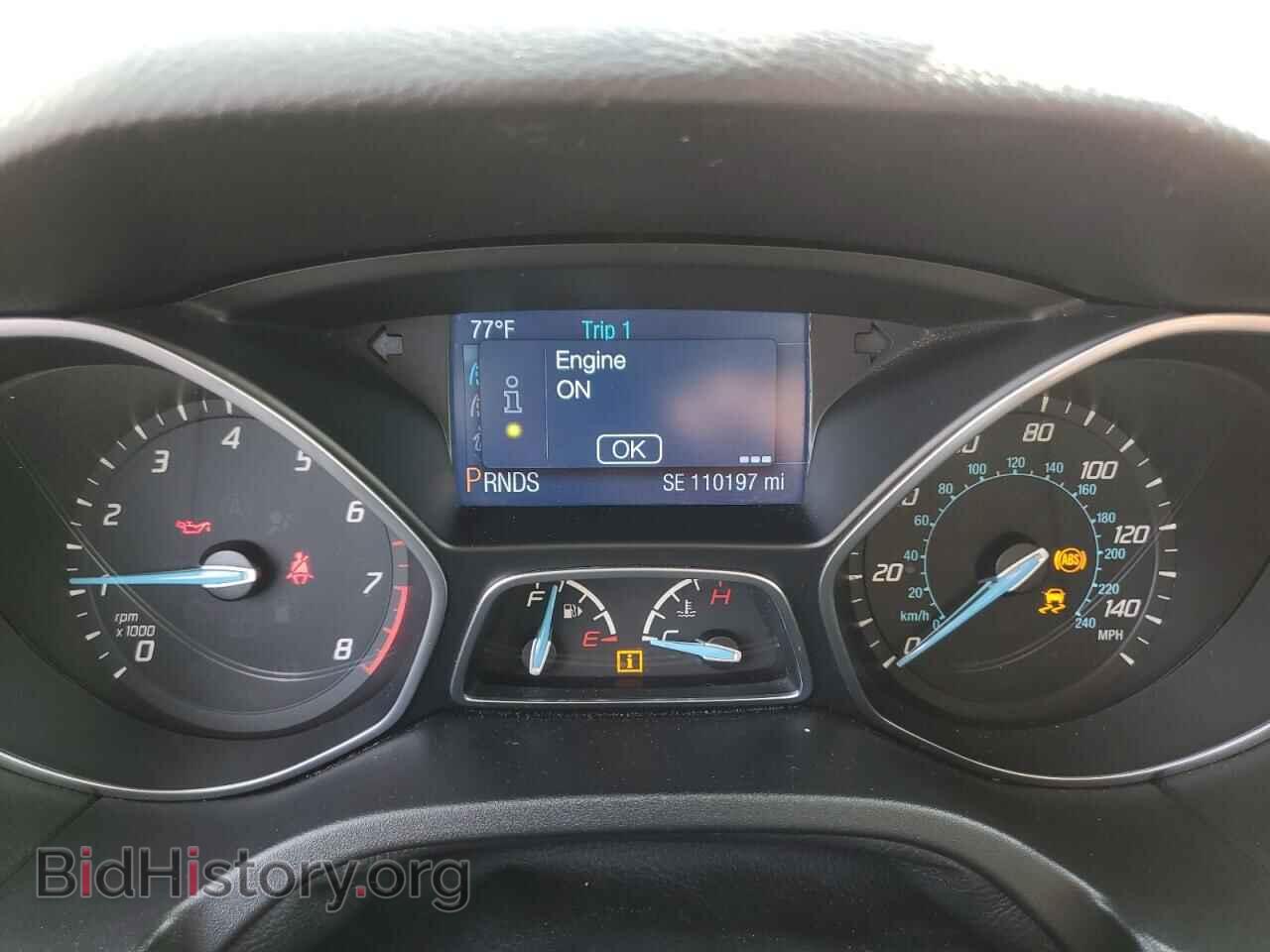 2014 FORD FOCUS - VIN: 1FADP3F29EL204931 - Фото 9