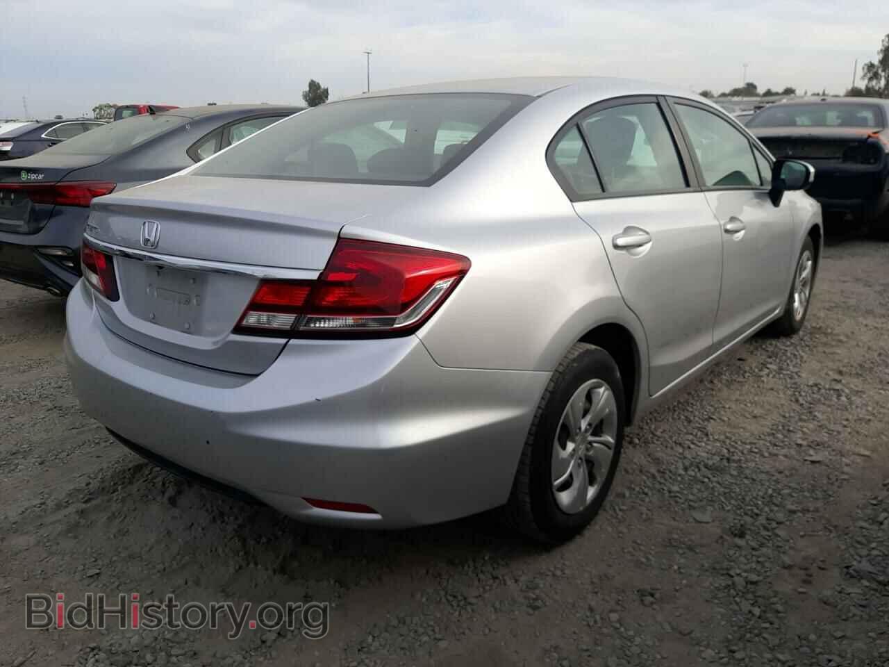 2014 HONDA CIVIC - VIN: 19XFB2F57EE264382 - Фото 4