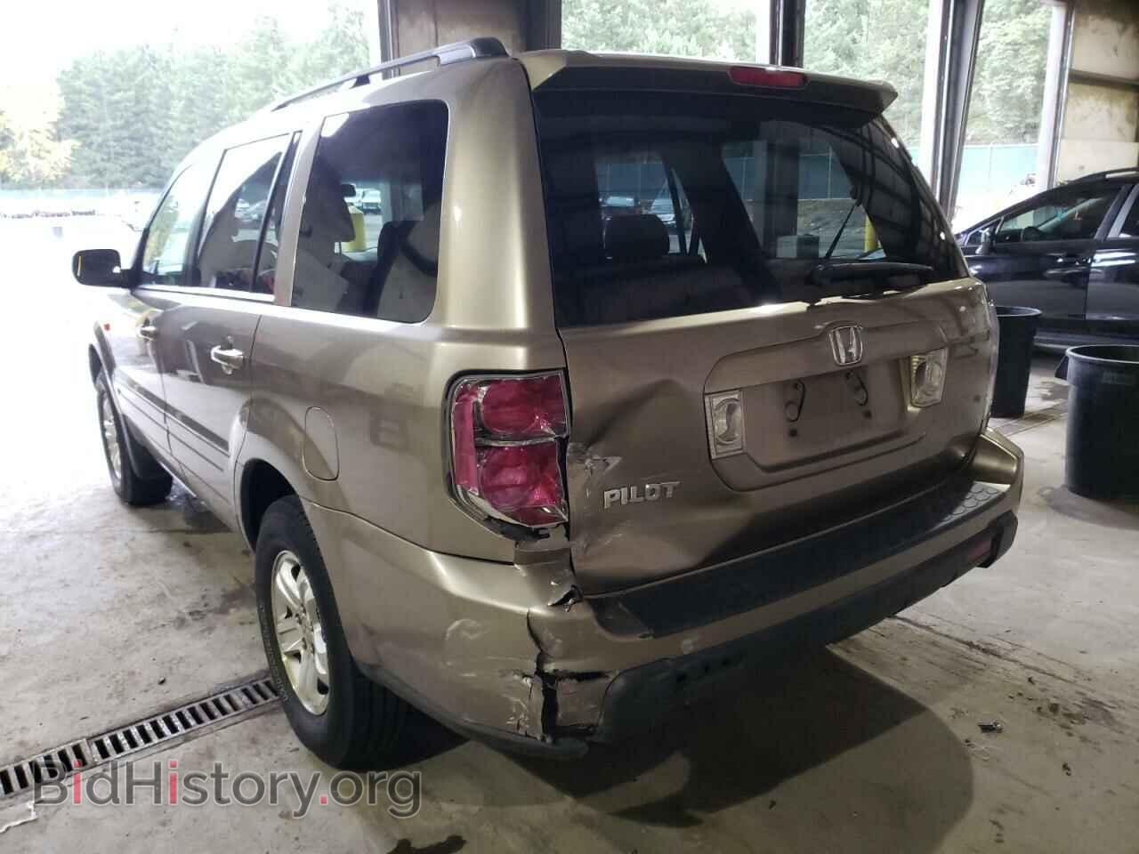 2008 HONDA PILOT - VIN: 5FNYF282X8B003875 - Фото 3