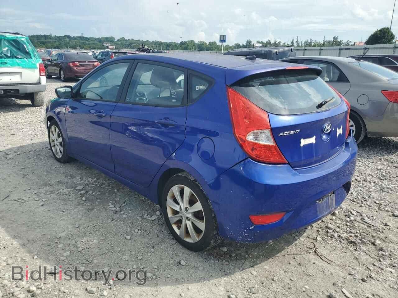 2013 HYUNDAI ACCENT - VIN: KMHCU5AE0DU106774 - Фото 2