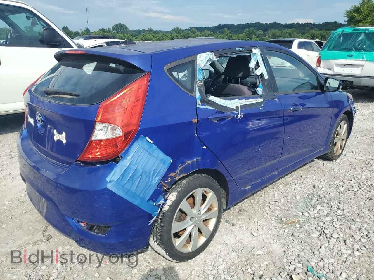 2013 HYUNDAI ACCENT - VIN: KMHCU5AE0DU106774 - Фото 3