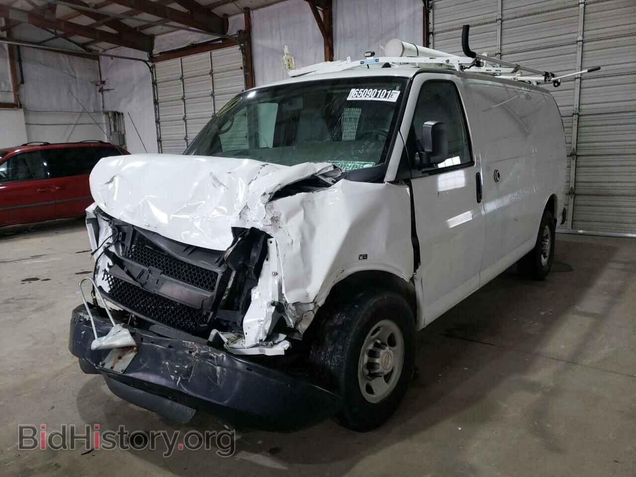 2013 CHEVROLET EXPRESS - VIN: 1GCWGFCA4D1148813 - Фото 2