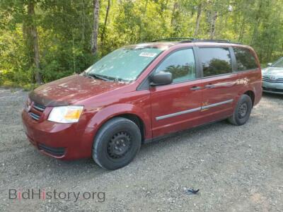 2010 Dodge CARAVAN SE, red — VIN 2D4RN4DE1AR485720, Copart