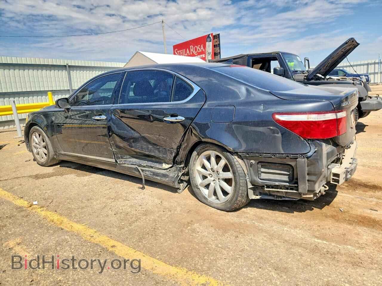 2007 LEXUS LS460 - VIN: JTHGL46F575018420 - Фото 2