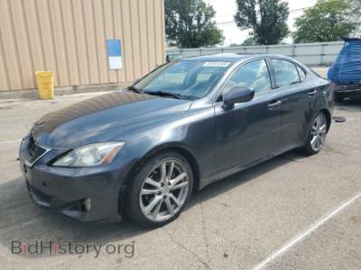 2007 Lexus IS 250, charcoal — VIN JTHBK262X75033607, Copart