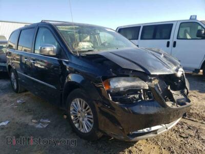 2014 Chrysler MINIVAN Town & COU, черный — VIN 2C4RC1CG8ER163781, Copart