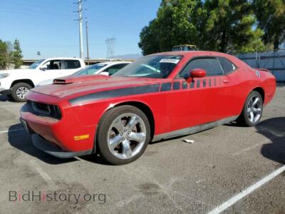 2013 Dodge CHALLENGER R/T, красный — VIN 2C3CDYBT1DH511391, Copart