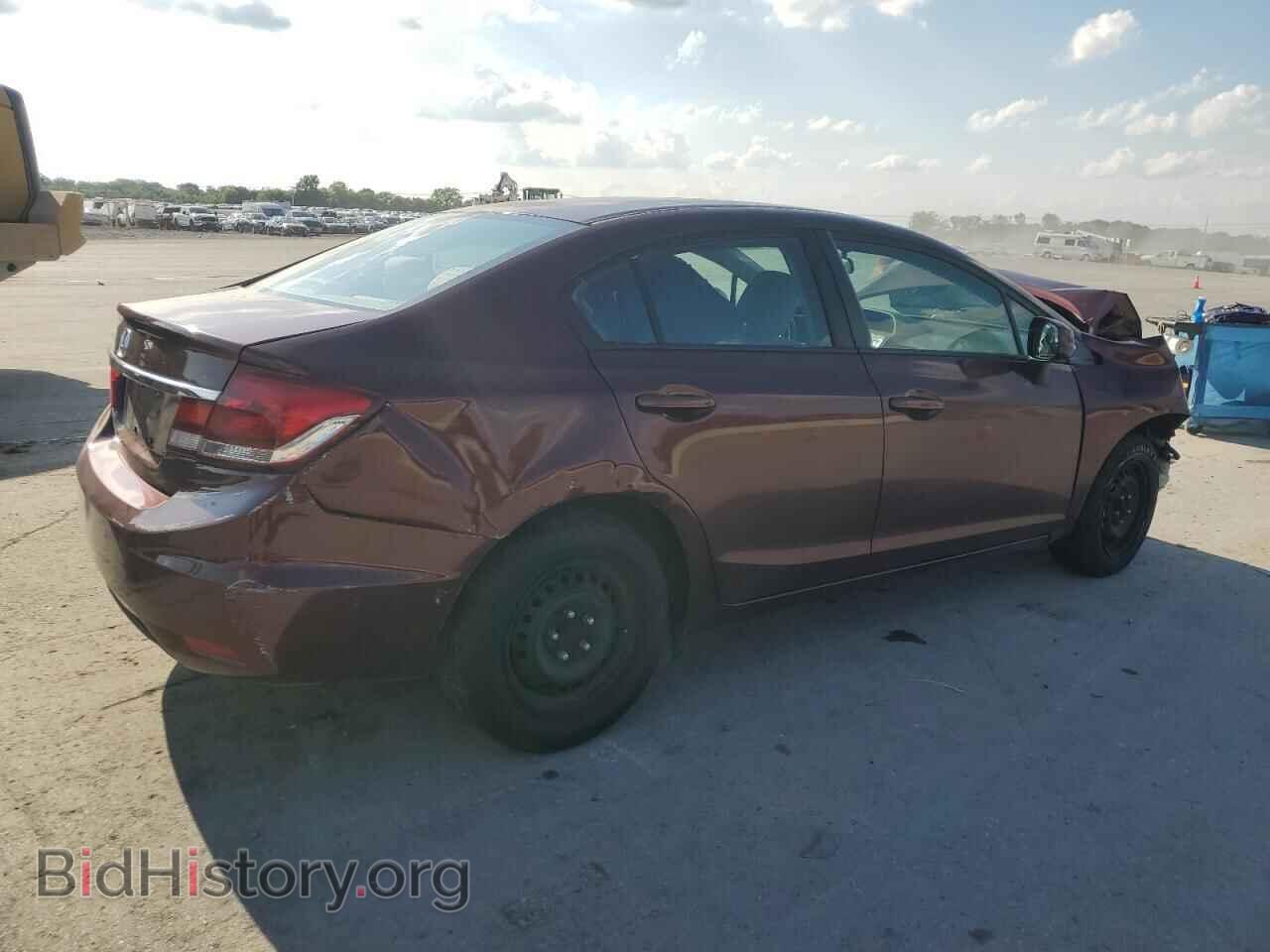 2013 HONDA CIVIC - VIN: 19XFB2F5XDE022233 - Фото 3