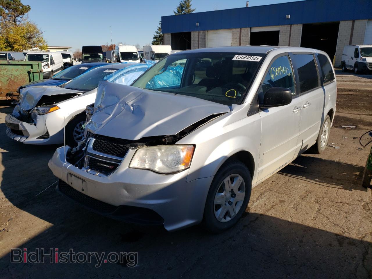2012 DODGE CARAVAN - VIN: 2C4RDGBG4CR343256 - Фото 2
