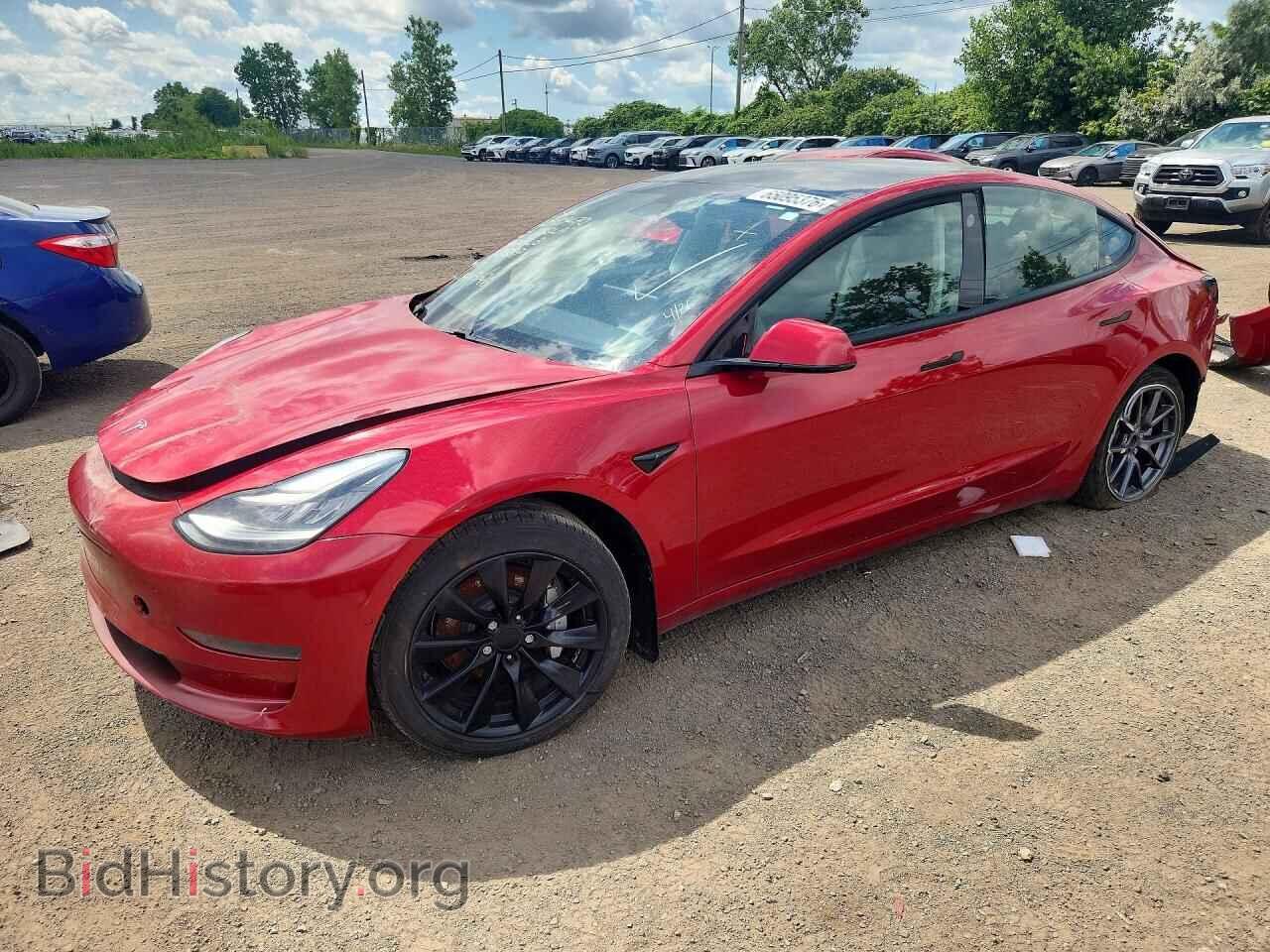 Photo 5YJ3E1EA7MF848387 - TESLA MODEL 3 2021