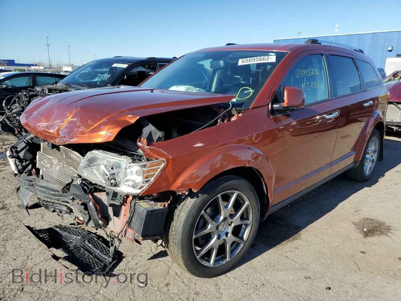 2013 DODGE JOURNEY - VIN: 3C4PDCDGXDT656825 - Фото 2