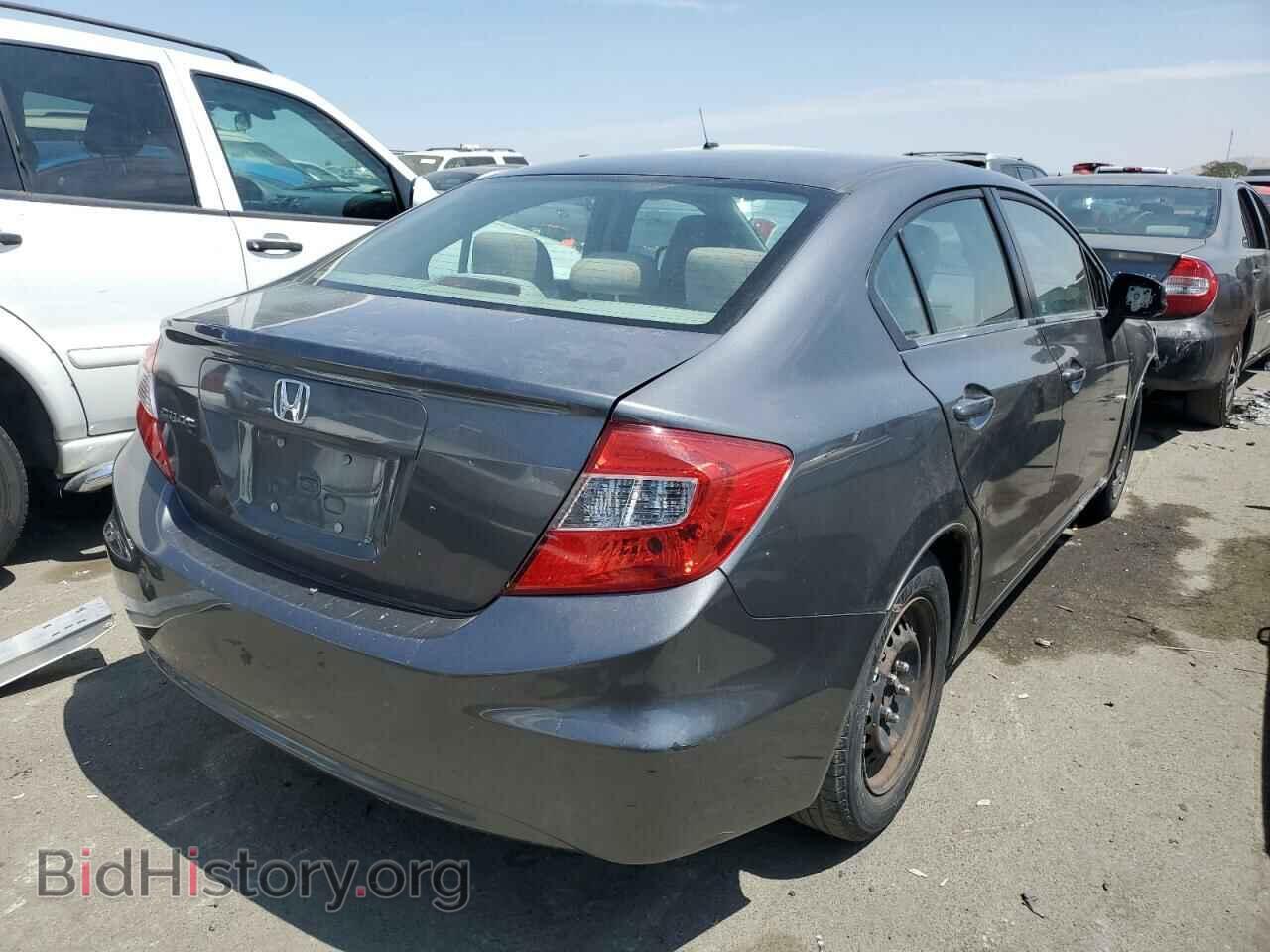 2012 HONDA CIVIC - VIN: 2HGFB2F54CH325786 - Фото 3