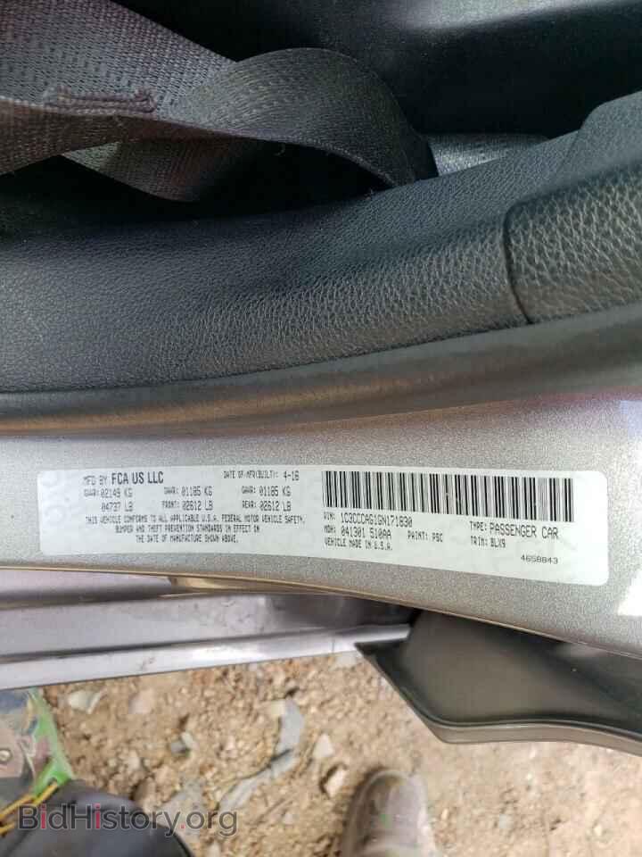 2016 CHRYSLER 200 - VIN: 1C3CCCAG1GN171830 - Фото 10