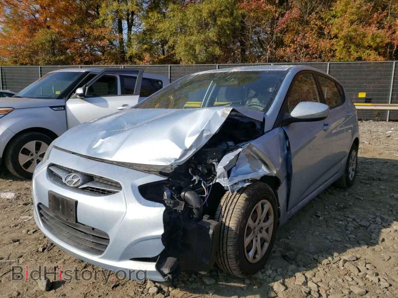 2012 HYUNDAI ACCENT - VIN: KMHCT5AE8CU002115 - Фото 2