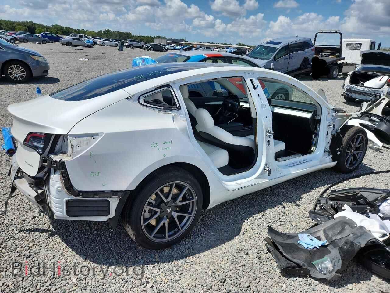 2022 TESLA MODEL 3 - VIN: 5YJ3E1EB7NF101608 - Photo 3