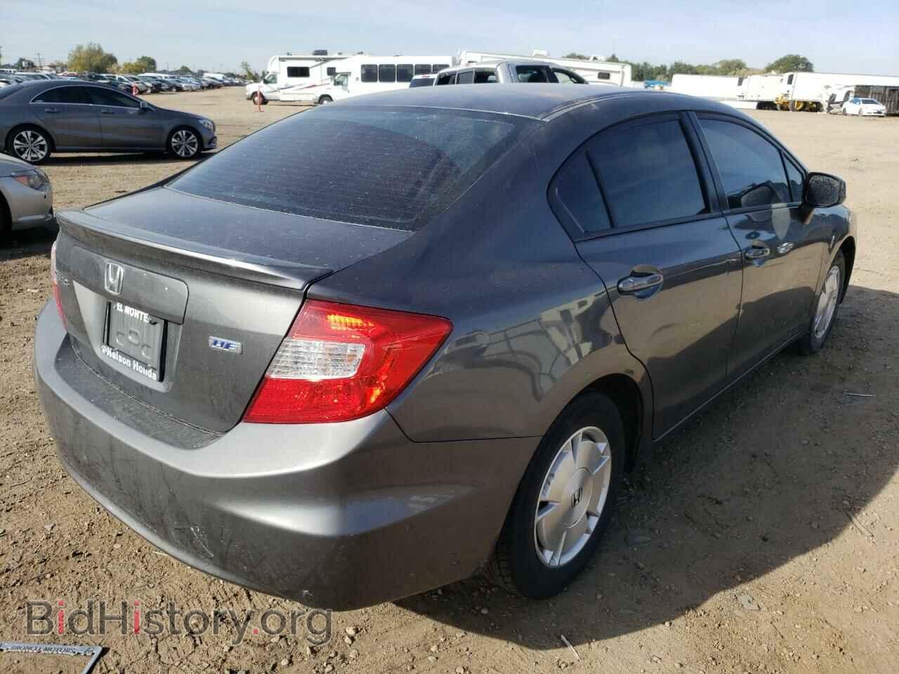 2012 HONDA CIVIC - VIN: 2HGFB2F67CH546985 - Фото 4