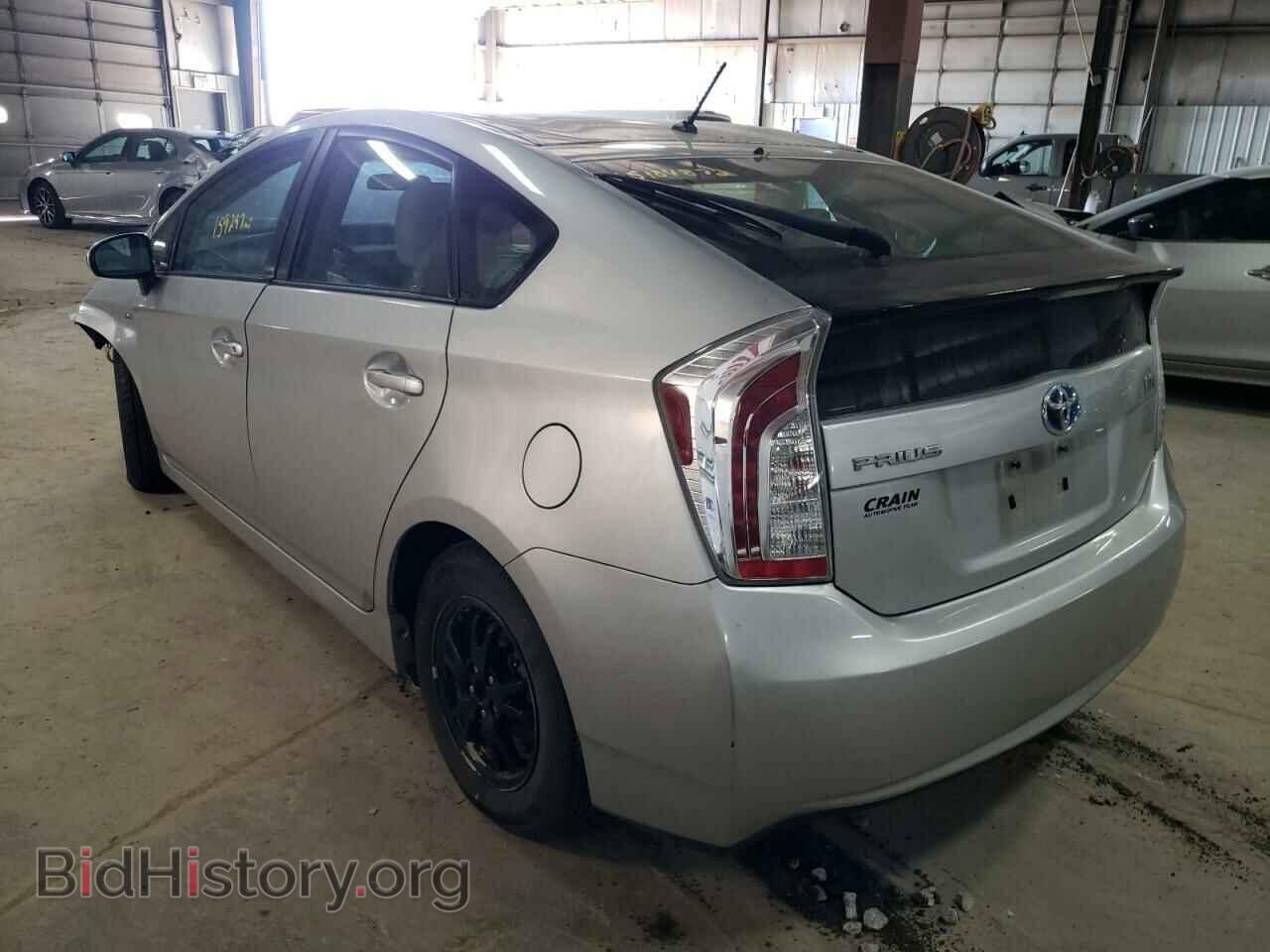 2012 TOYOTA PRIUS - VIN: JTDKN3DU2C1497625 - Фото 3