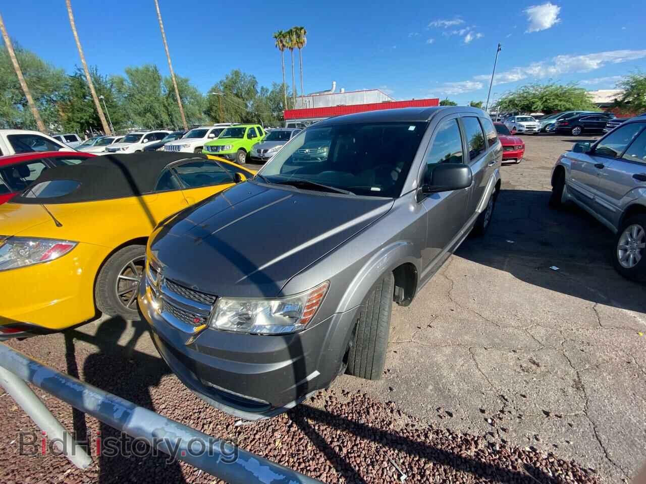 2012 DODGE JOURNEY - VIN: 3C4PDCAB4CT362893 - Фото 2