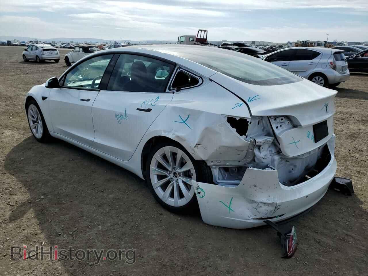 2021 TESLA MODEL 3 - VIN: 5YJ3E1EB5MF919093 - Фото 3