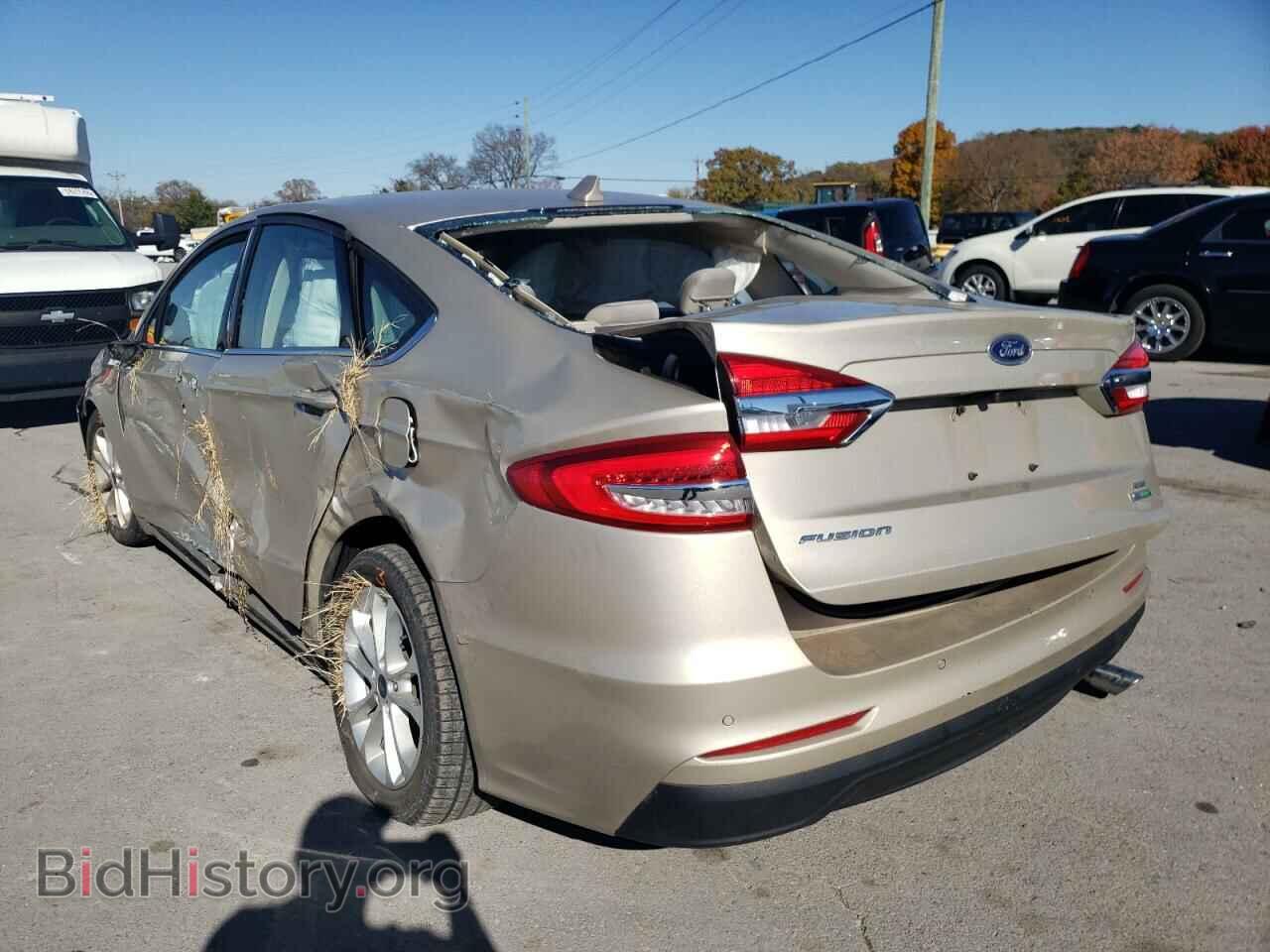 2019 FORD FUSION - VIN: 3FA6P0HD3KR161237 - Фото 3