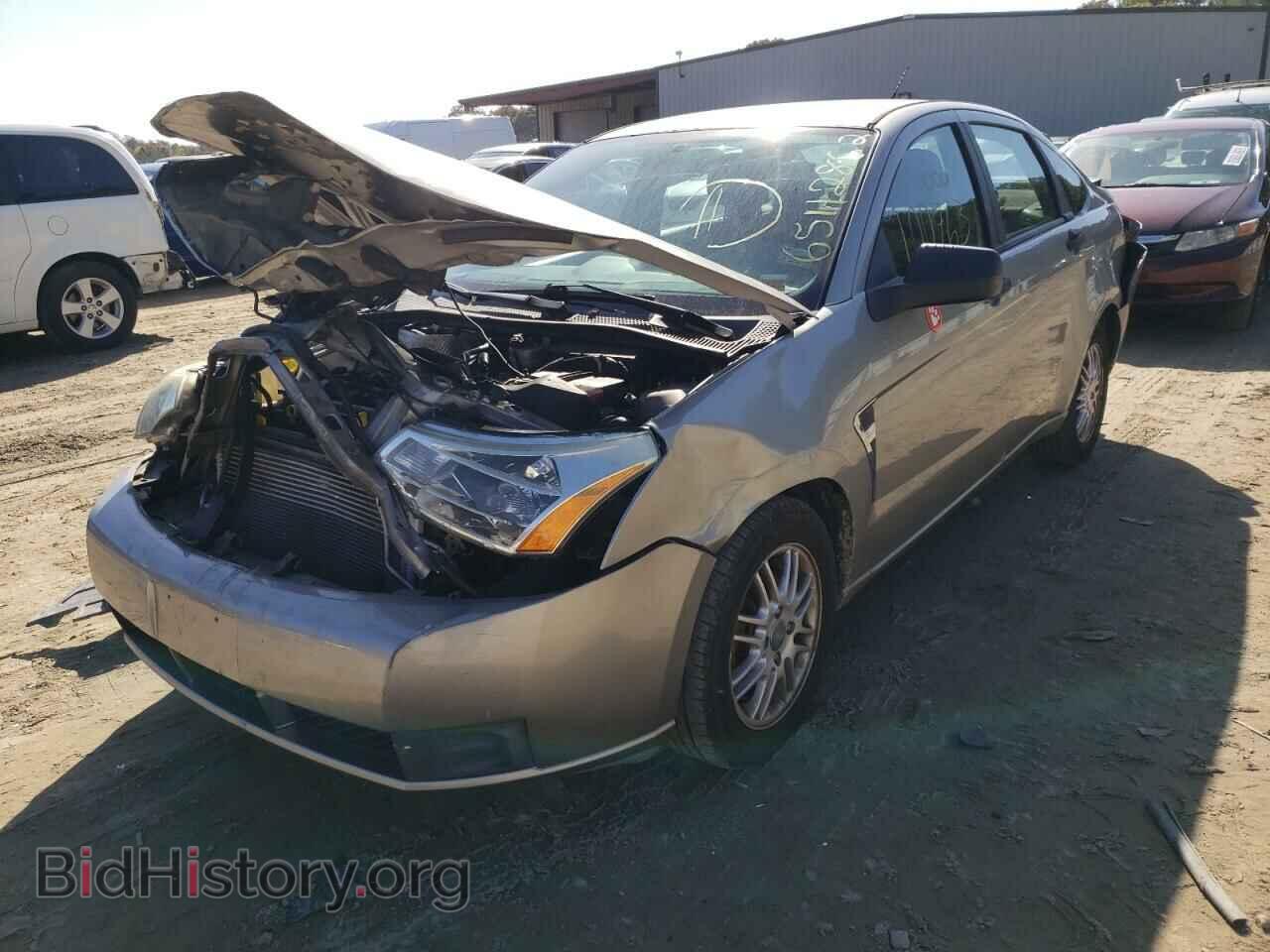 2008 FORD FOCUS - VIN: 1FAHP35N58W166324 - Фото 2