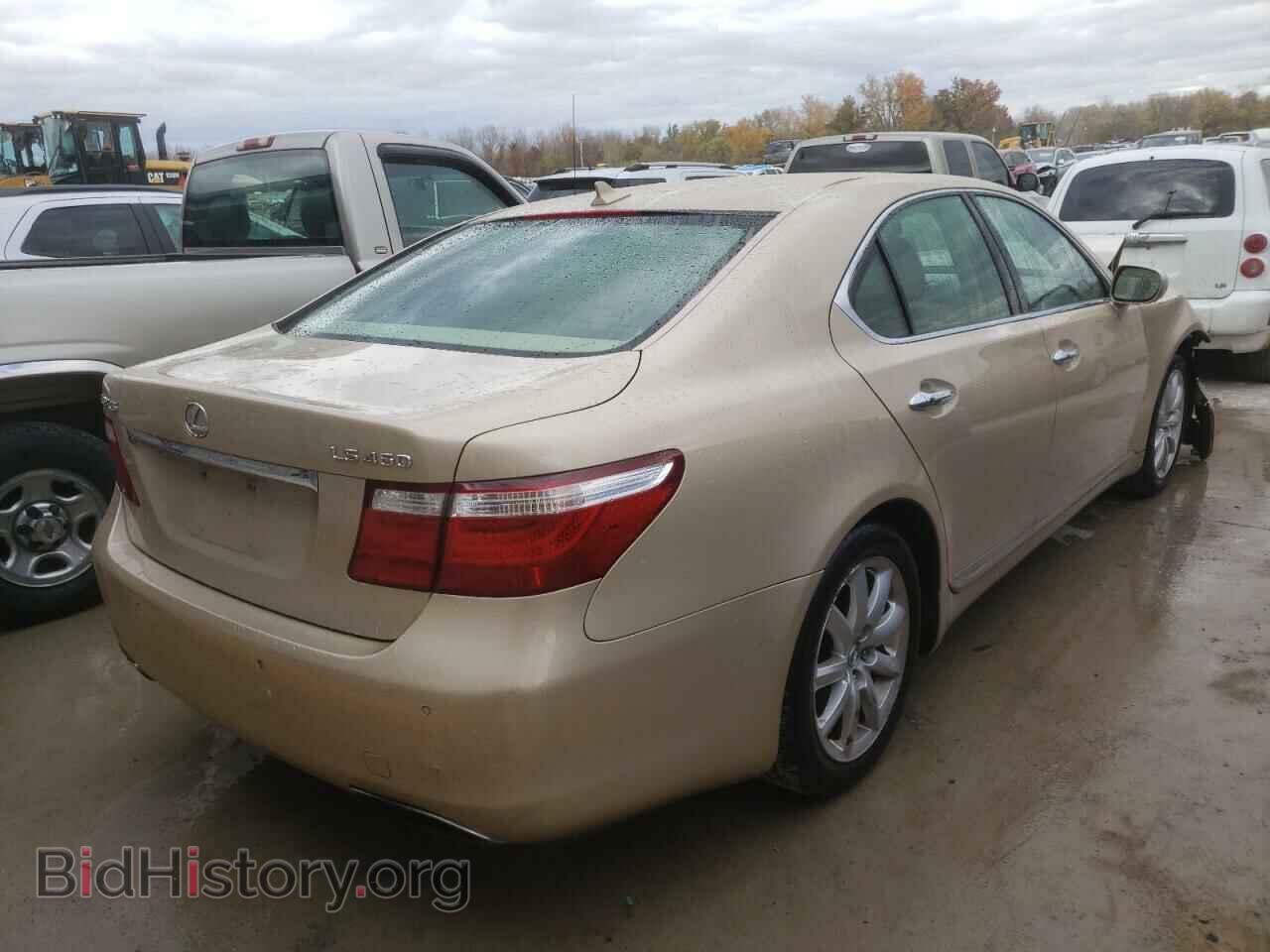 2008 LEXUS LS460 - VIN: JTHBL46F585076751 - Фото 4