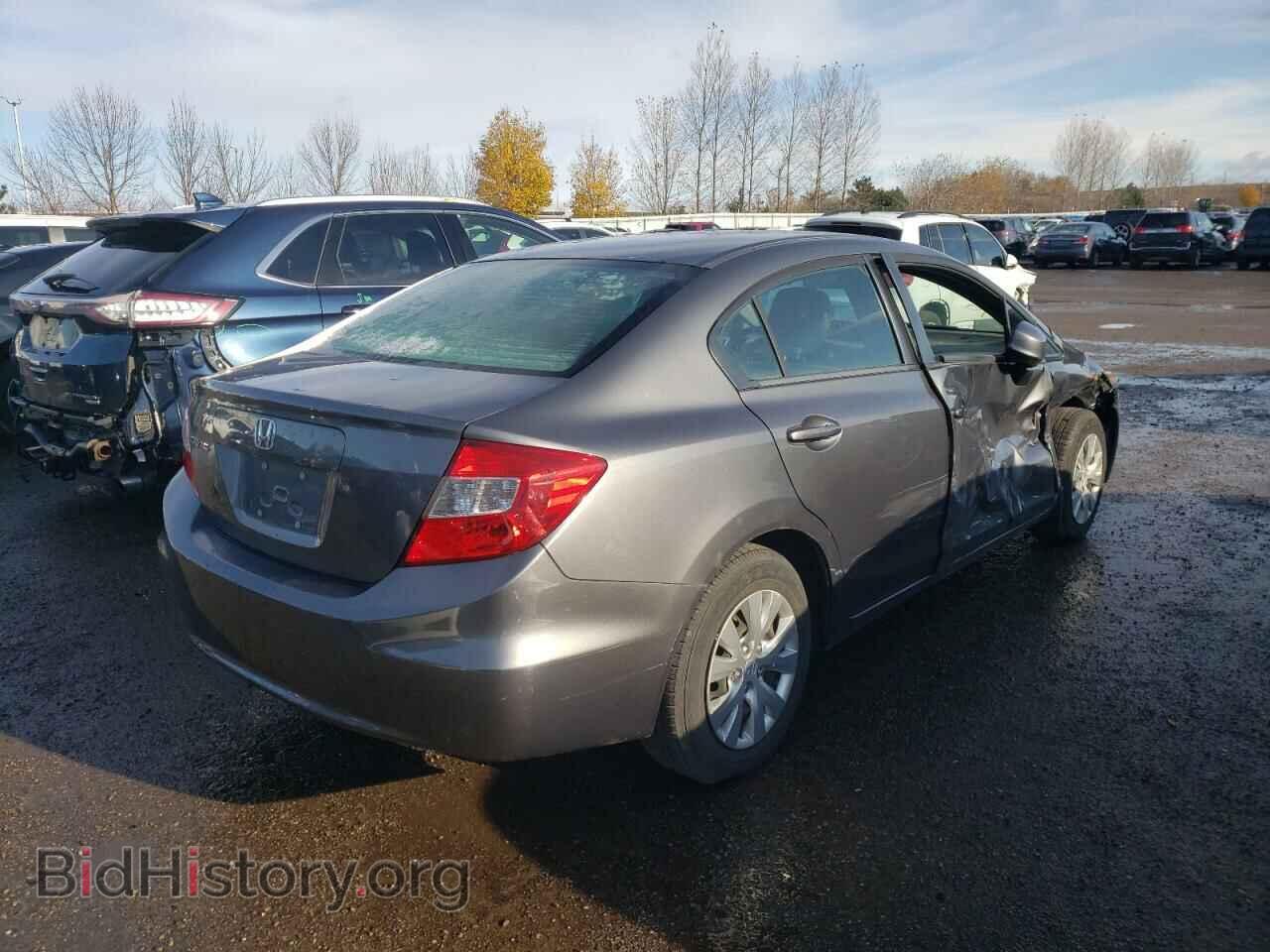 2012 HONDA CIVIC - VIN: 2HGFB2F40CH101129 - Фото 4