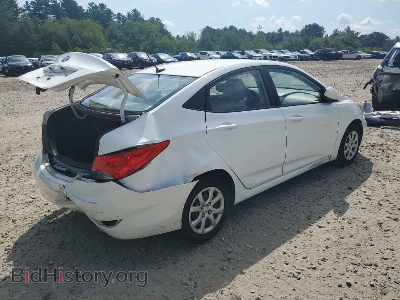 2014 HYUNDAI ACCENT - VIN: KMHCT4AE3EU686911 - Фото 3