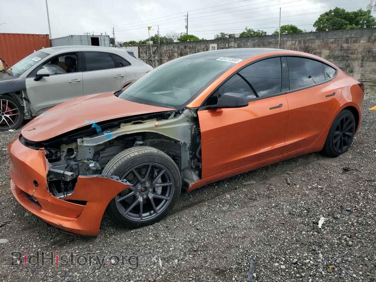 Фотография 5YJ3E1EB3NF104294 - TESLA MODEL 3 2022