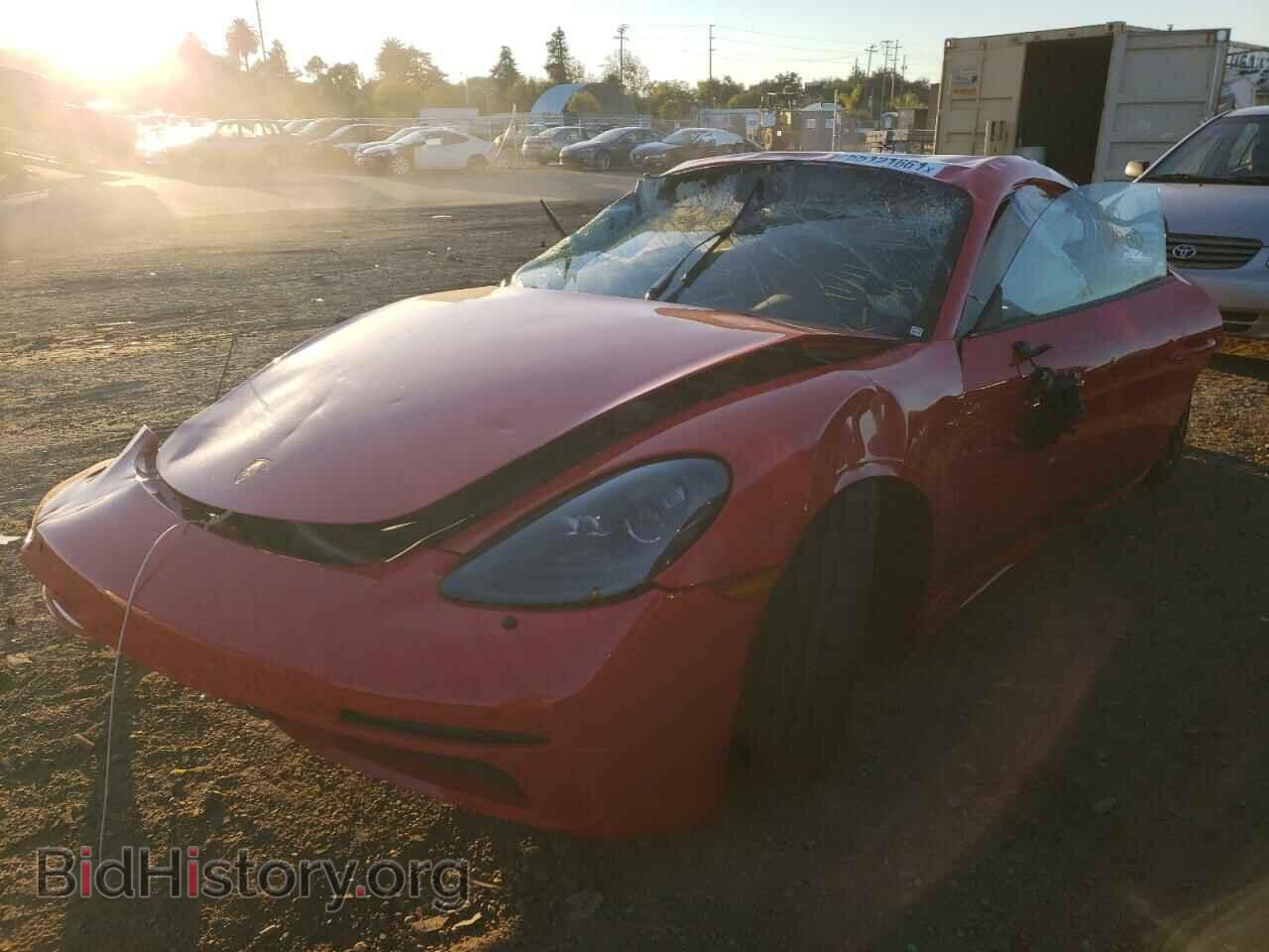 2021 PORSCHE CAYMAN - VIN: WP0AA2A82MS260301 - Фото 2