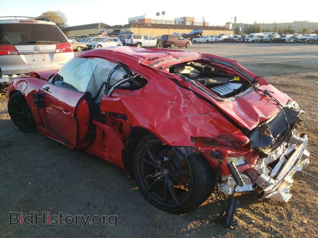 2021 PORSCHE CAYMAN - VIN: WP0AA2A82MS260301 - Фото 3