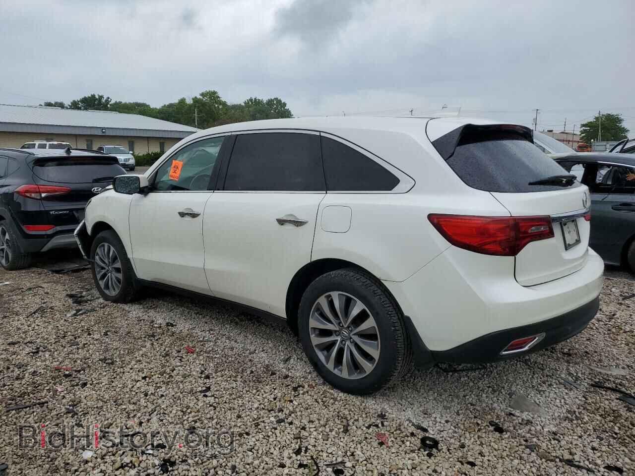2014 ACURA MDX - VIN: 5FRYD4H42EB502554 - Фото 2
