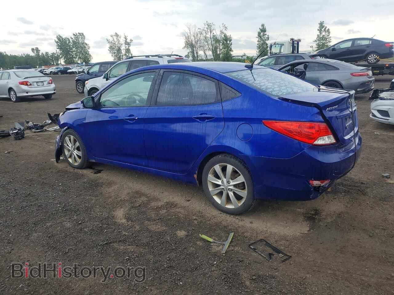2014 HYUNDAI ACCENT - VIN: KMHCU4AE9EU665266 - Фото 2