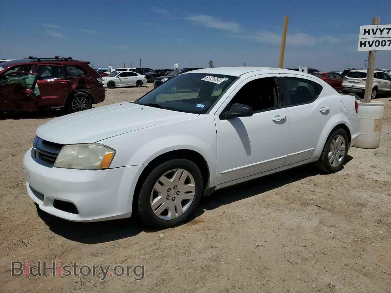 Photo 1C3CDZAB3CN322312 - DODGE AVENGER 2012