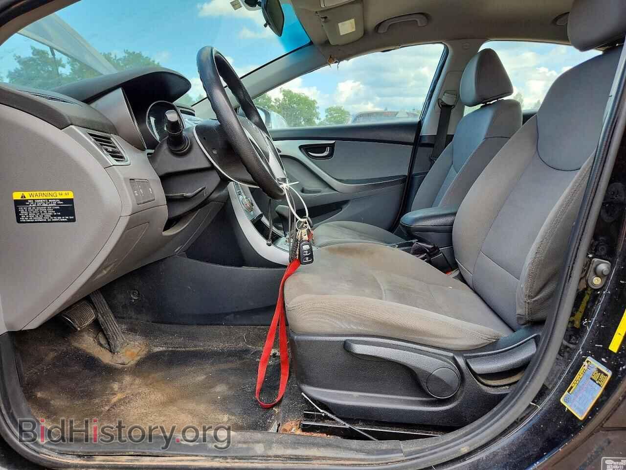 2012 HYUNDAI ELANTRA - VIN: KMHDH4AE2CU315306 - Фото 7