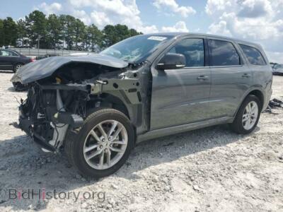 2022 Dodge DURANGO GT, темно-бордовый — VIN 1C4RDJDG0NC201556, Copart