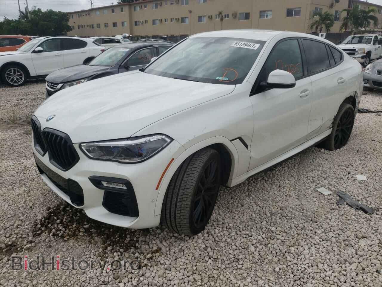 2021 BMW X6 - VIN: 5UXCY4C01M9D88609 - Фото 2