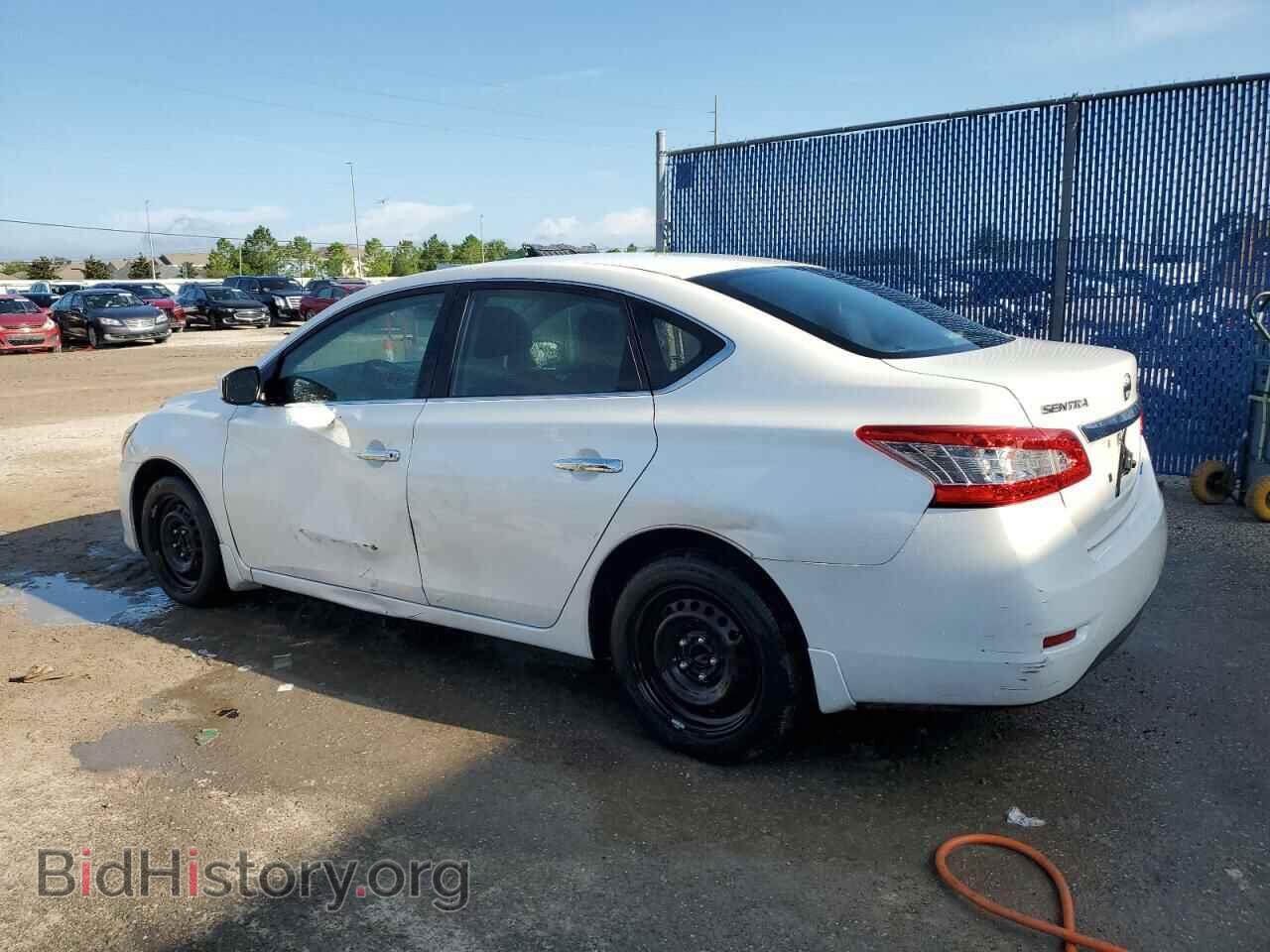 2013 NISSAN SENTRA - VIN: 3N1AB7AP1DL764714 - Фото 2