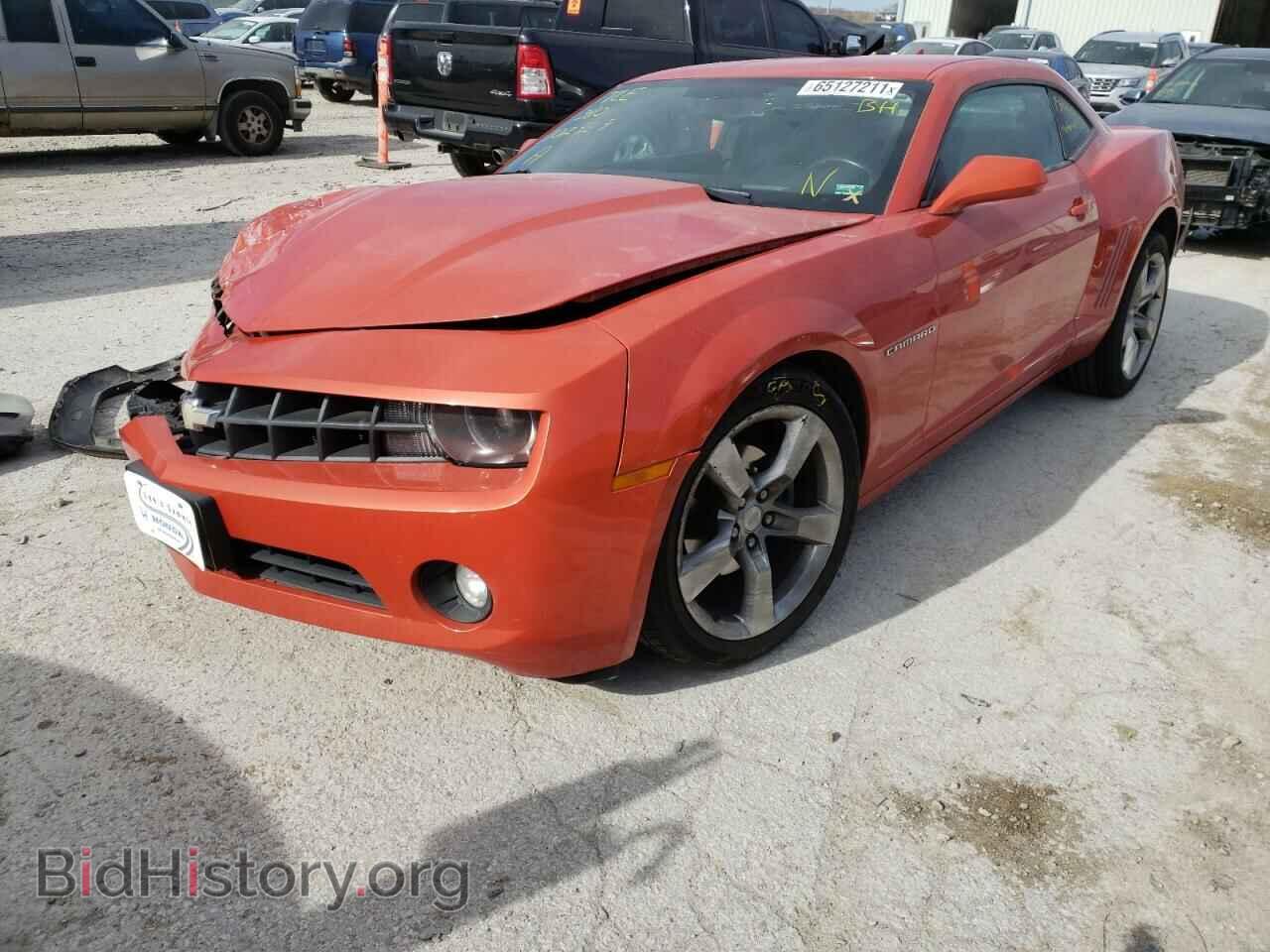 2012 CHEVROLET CAMARO - VIN: 2G1FC1E32C9102929 - Фото 2