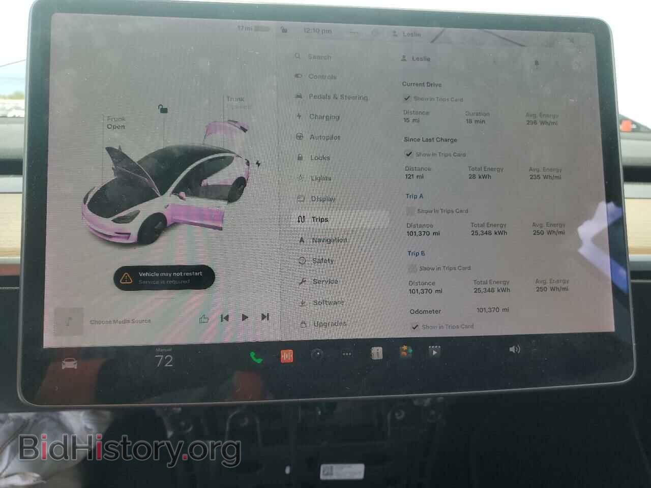 2020 TESLA MODEL 3 - VIN: 5YJ3E1EA2LF597499 - Фото 9