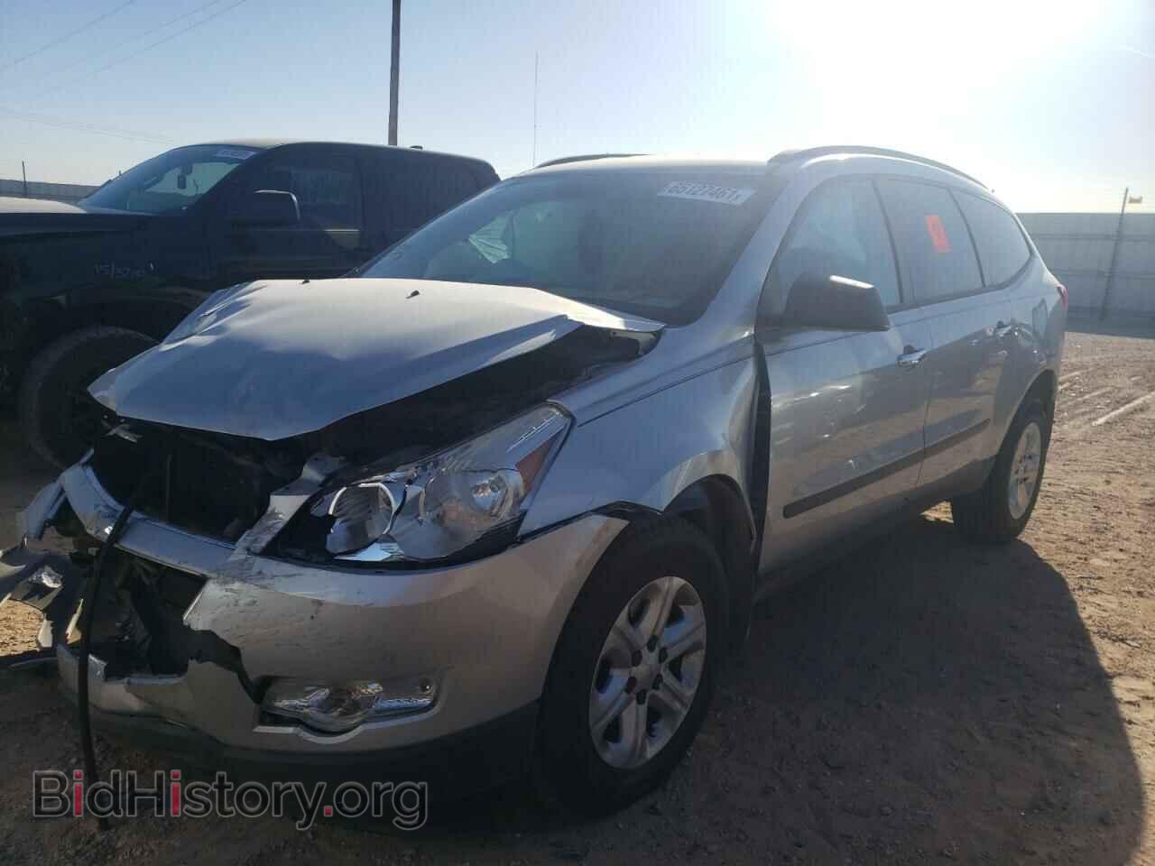 2012 CHEVROLET TRAVERSE - VIN: 1GNKRFED7CJ393448 - Фото 2