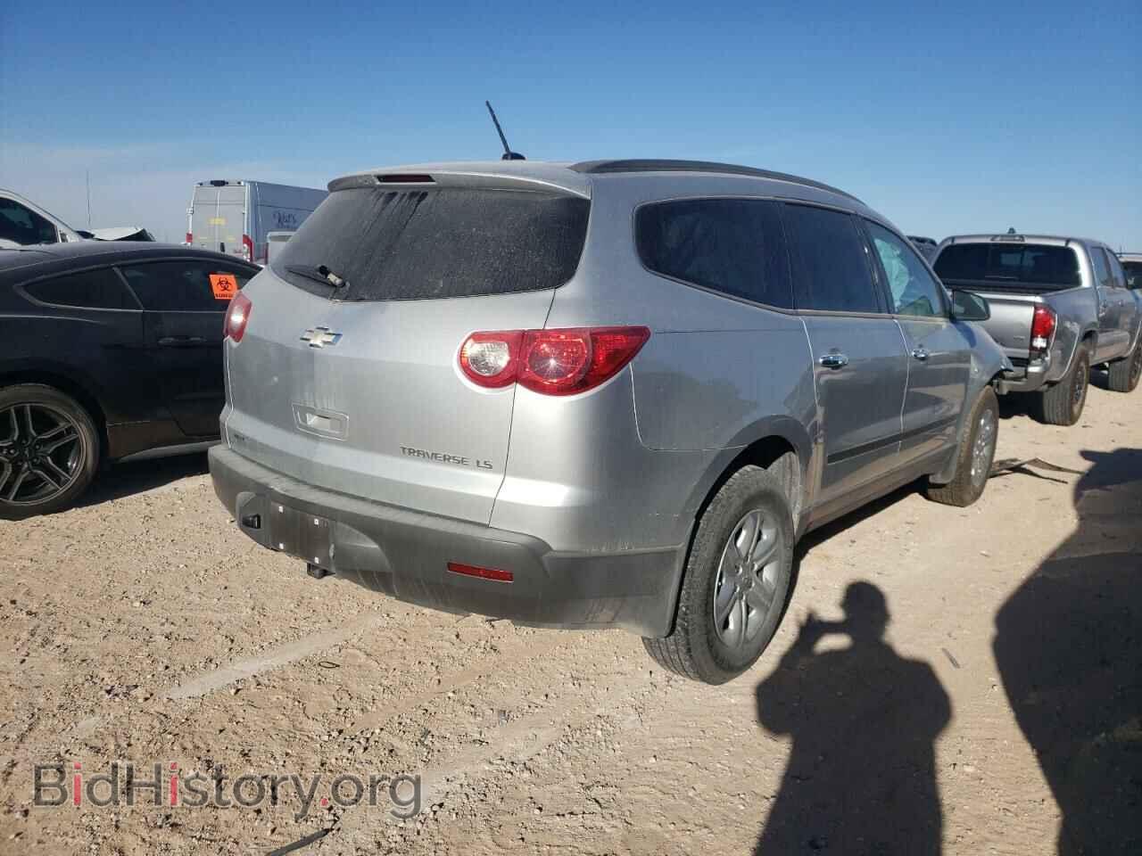 2012 CHEVROLET TRAVERSE - VIN: 1GNKRFED7CJ393448 - Фото 4