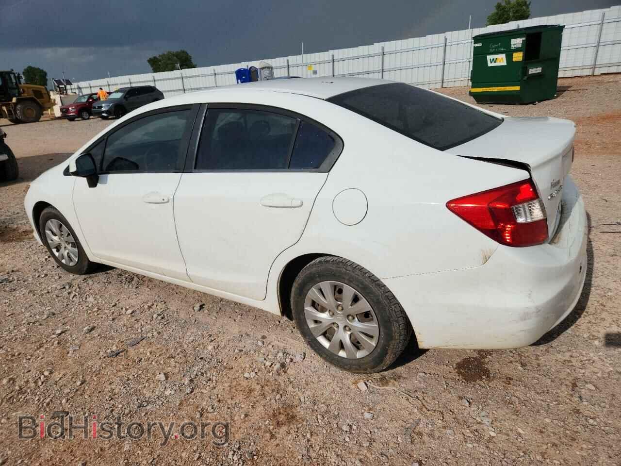2012 HONDA CIVIC - VIN: 2HGFB2F5XCH310421 - Фото 2