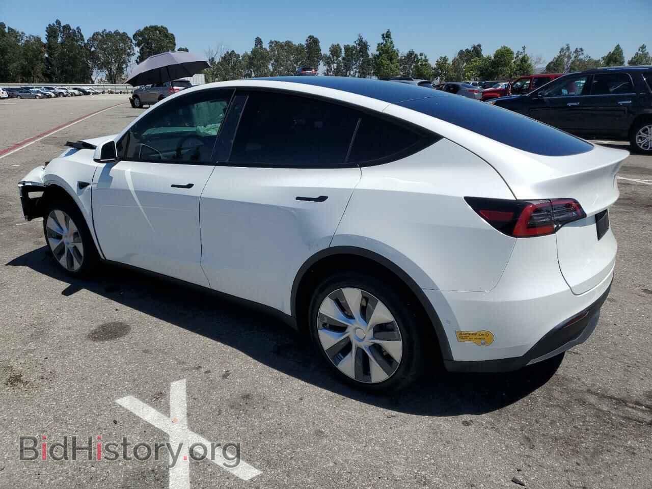 2021 TESLA MODEL Y - VIN: 5YJYGDEE0MF274459 - Фото 2