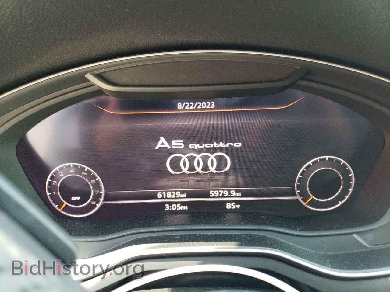 2018 AUDI A5 - VIN: WAUBNCF57JA026635 - Фото 9