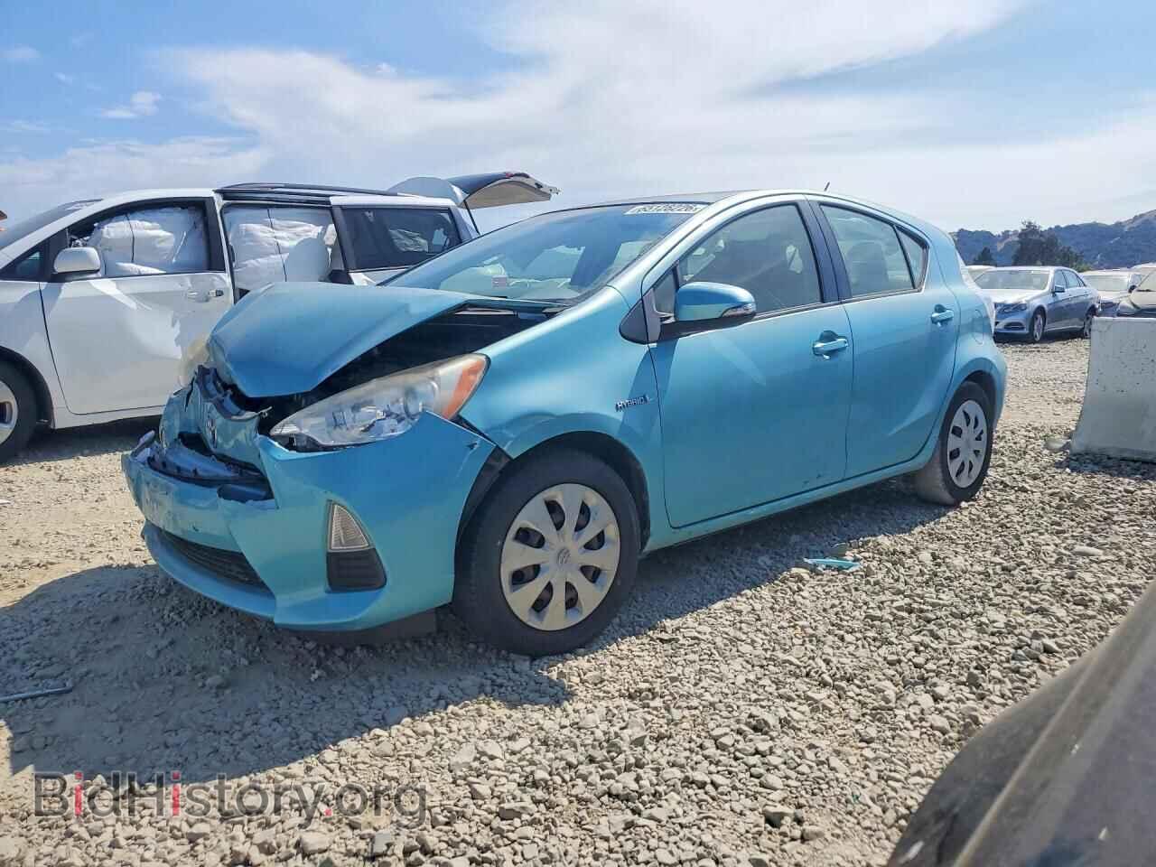 Photo JTDKDTB33D1054799 - TOYOTA PRIUS 2013