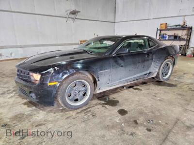 2011 Chevrolet CAMARO LS, черный — VIN 2G1FA1ED8B9113818, Copart