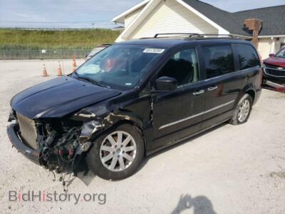 2014 Chrysler MINIVAN Touring, черный — VIN 2C4RC1BG0ER467091, Copart