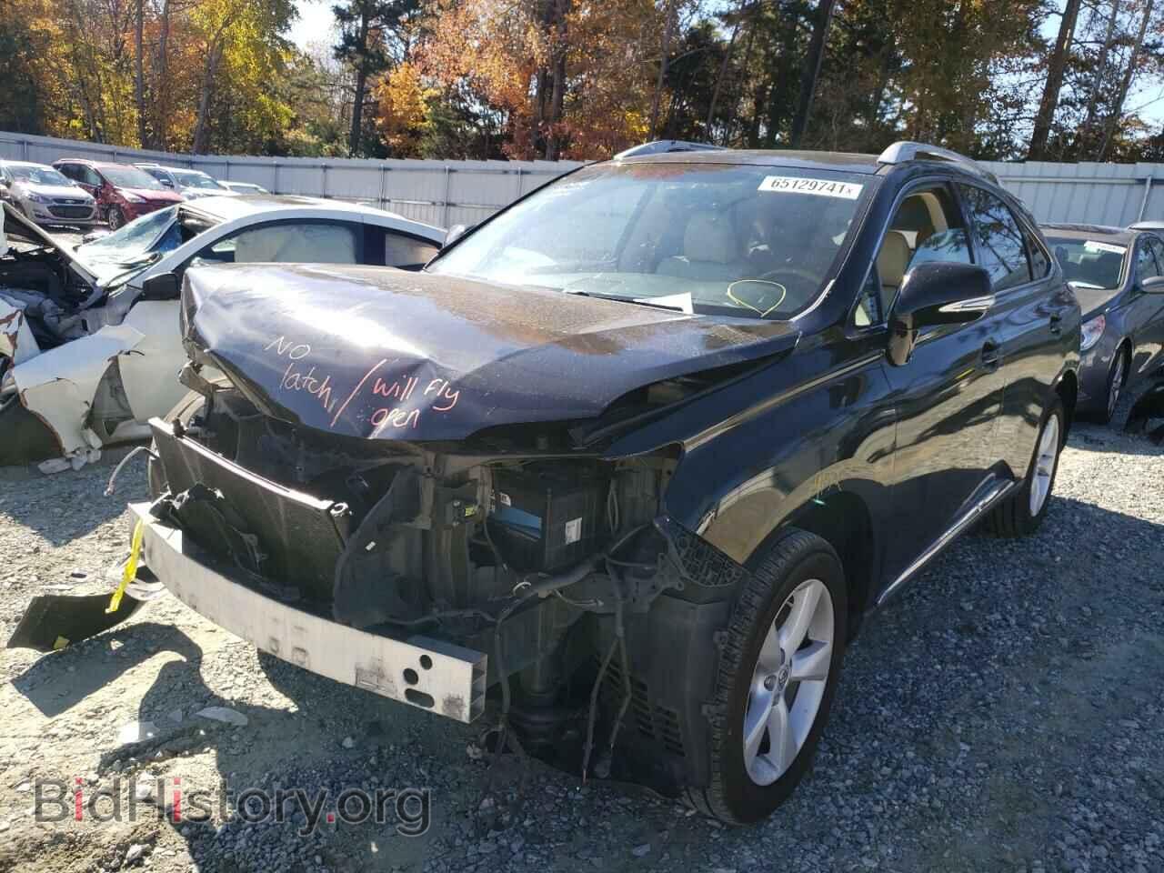 2012 LEXUS RX350 - VIN: 2T2BK1BA9CC148488 - Фото 2