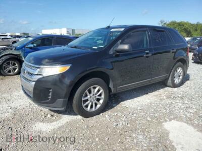 2013 Ford EDGE SE, черный — VIN 2FMDK3GC8DBE16343, Copart